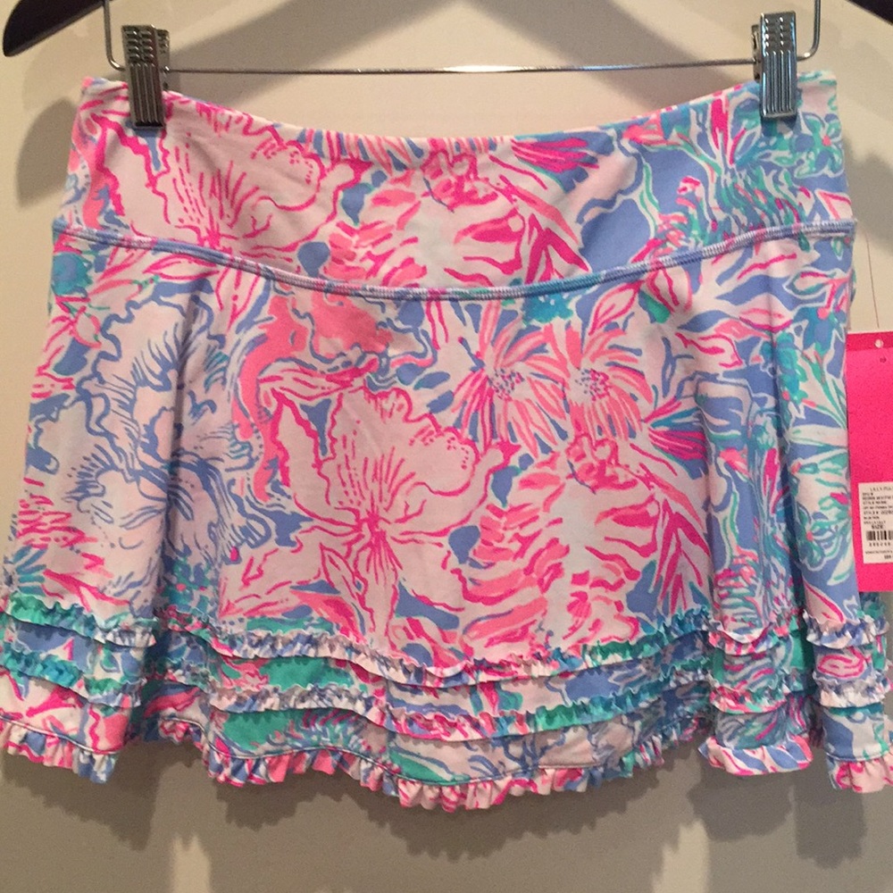 Lilly Pulitzer luxletic  tennis skirt NWT